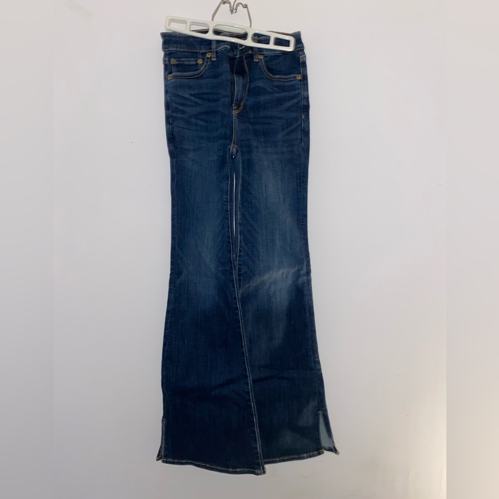 AE slit bootcut jeans